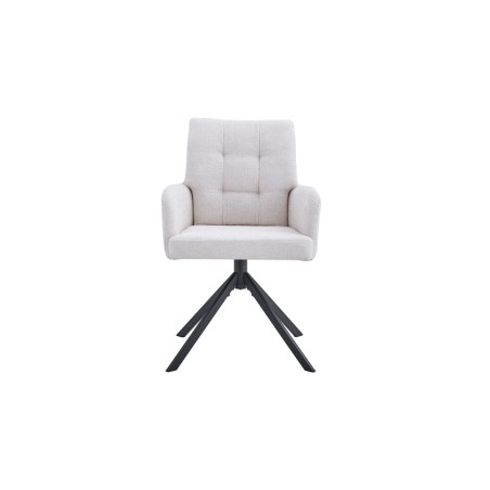 Chaise pivotante GRENADINE en tissu