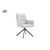 Chaise pivotante GRENADINE en tissu