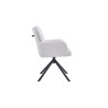 Chaise pivotante GRENADINE en tissu