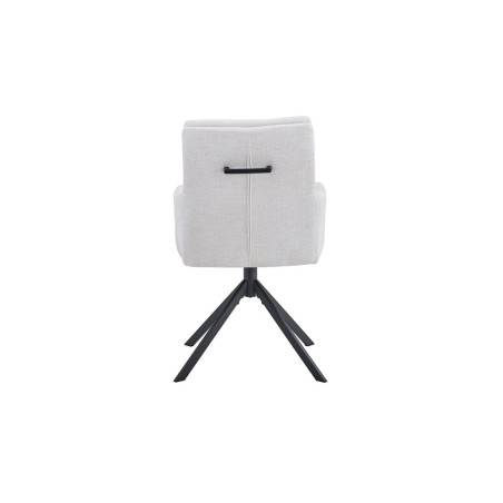 Chaise pivotante GRENADINE en tissu