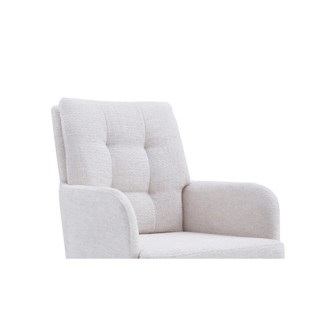Chaise pivotante GRENADINE en tissu