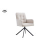 Chaise pivotante GRENADINE en tissu