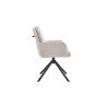 Chaise pivotante GRENADINE en tissu