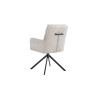 Chaise pivotante GRENADINE en tissu