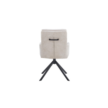 Chaise pivotante GRENADINE en tissu
