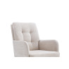 Chaise pivotante GRENADINE en tissu