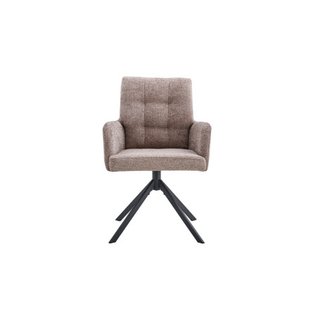Chaise pivotante GRENADINE en tissu
