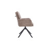 Chaise pivotante GRENADINE en tissu