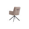 Chaise pivotante GRENADINE en tissu