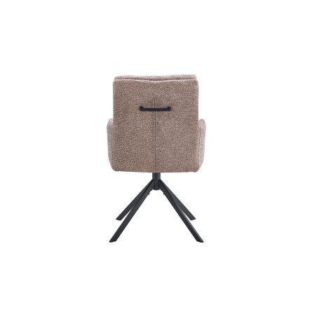 Chaise pivotante GRENADINE en tissu