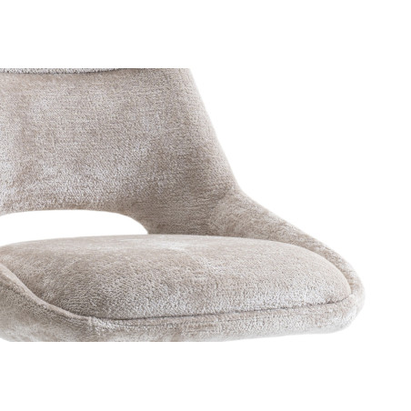 Chaise DOMINO en tissu