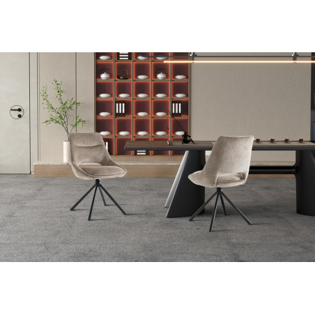 Chaise DOMINO en tissu