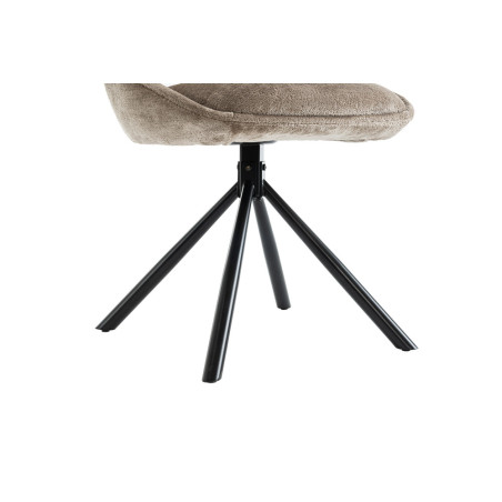 Chaise DOMINO en tissu