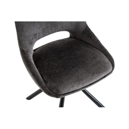 Chaise DOMINO en tissu
