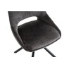 Chaise DOMINO en tissu