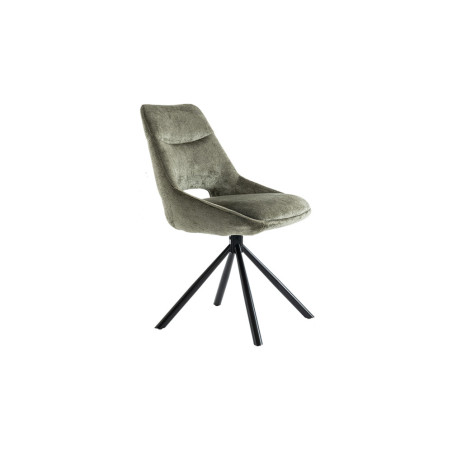 Chaise DOMINO en tissu