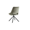 Chaise DOMINO en tissu