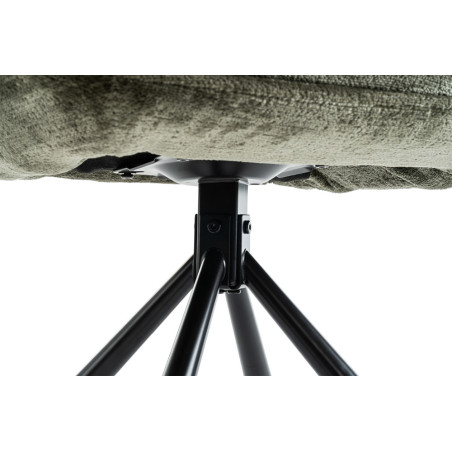 Chaise DOMINO en tissu