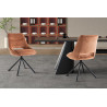 Chaise DOMINO en tissu