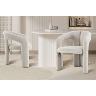 Chaise BERYL en tissu