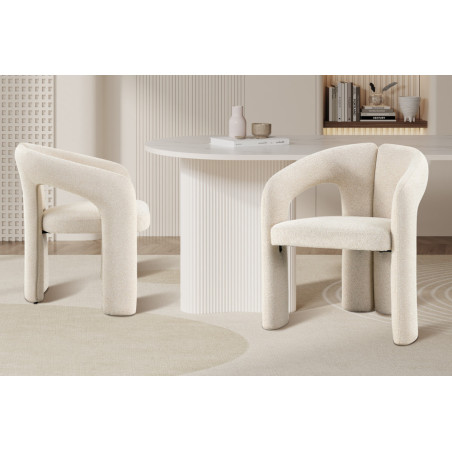 Chaise BERYL en tissu