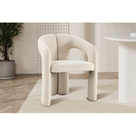 Chaise BERYL en tissu