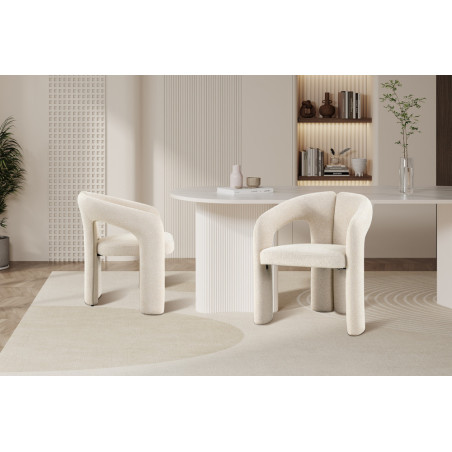 Chaise BERYL en tissu