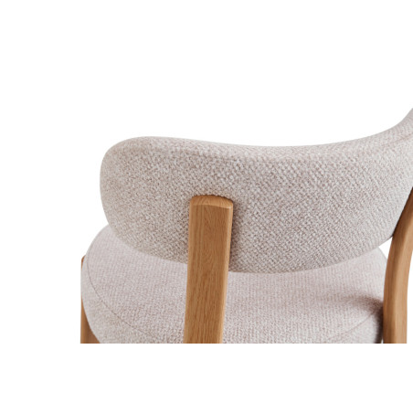 Chaise JULEP en tissu
