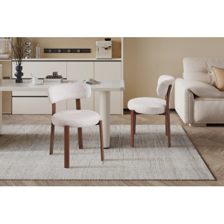 Chaise JULEP en tissu