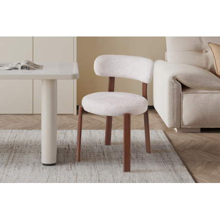 Chaise JULEP en tissu