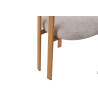Chaise avec accoudoirs JULEP en tissu