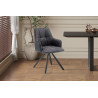 Chaise pivotante SOLSTICE en tissu