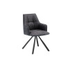 Chaise pivotante SOLSTICE en tissu