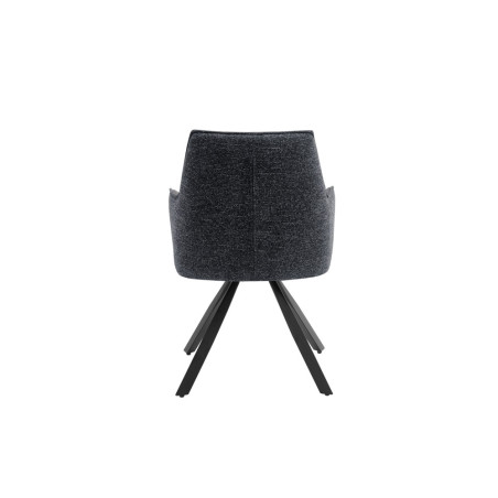 Chaise pivotante SOLSTICE en tissu