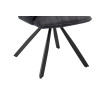 Chaise pivotante SOLSTICE en tissu