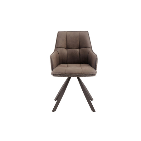 Chaise pivotante SOLSTICE en tissu