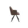 Chaise pivotante SOLSTICE en tissu