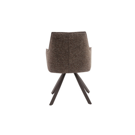Chaise pivotante SOLSTICE en tissu