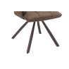 Chaise pivotante SOLSTICE en tissu