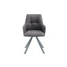 Chaise pivotante SOLSTICE en tissu