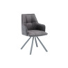 Chaise pivotante SOLSTICE en tissu