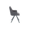 Chaise pivotante SOLSTICE en tissu