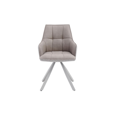 Chaise pivotante SOLSTICE en tissu