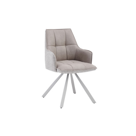 Chaise pivotante SOLSTICE en tissu