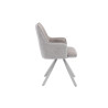Chaise pivotante SOLSTICE en tissu