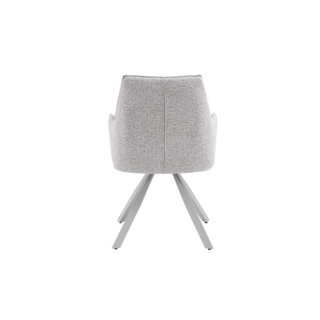 Chaise pivotante SOLSTICE en tissu