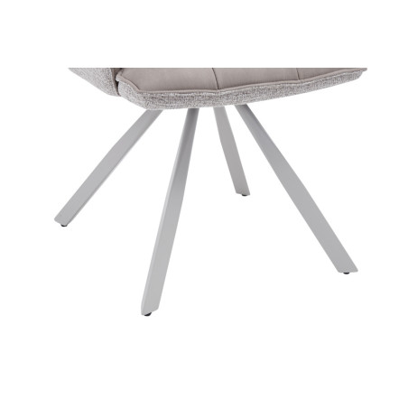 Chaise pivotante SOLSTICE en tissu