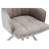 Chaise pivotante SOLSTICE en tissu