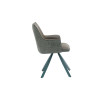 Chaise pivotante SOLSTICE en tissu