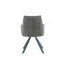 Chaise pivotante SOLSTICE en tissu